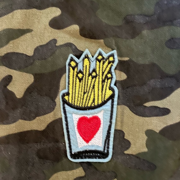 ASOS camouflage patch culottes size 2-4 - Picture 11 of 13